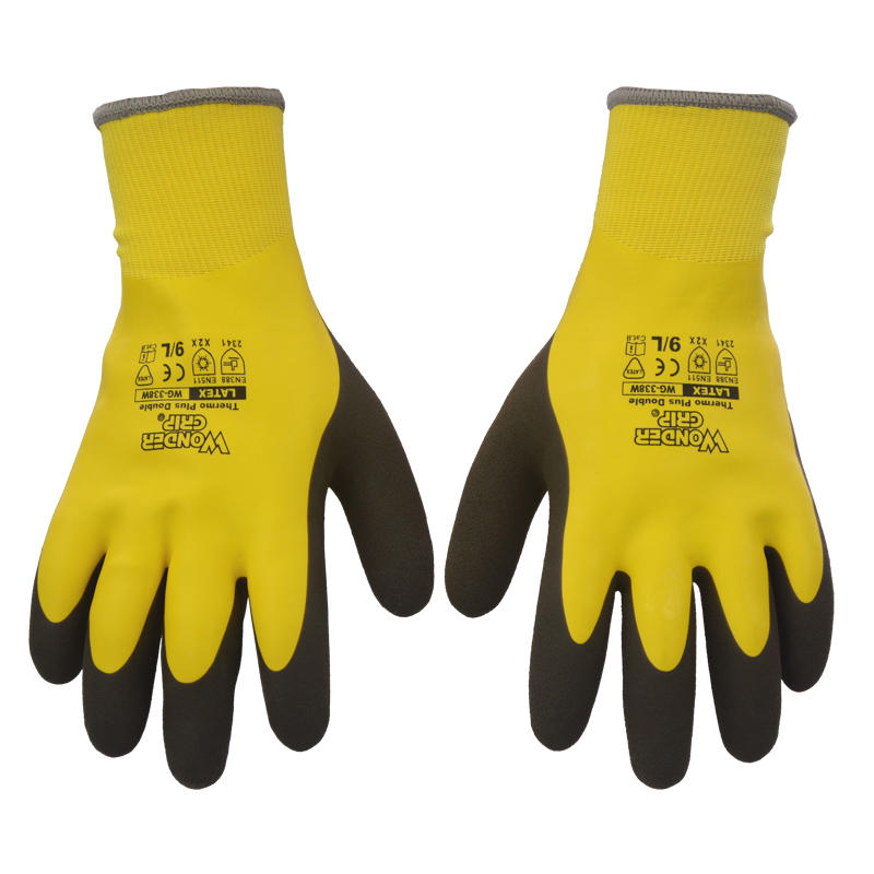 Yellow Wonder Grip Gloves