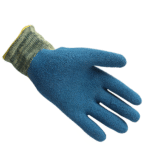 XYEHS XU3185 15 Gauge Camouflage Cut Resistant Gloves - Latex Coated  D-Class Flame Retardant Anti-Slip Gloves - Image 3